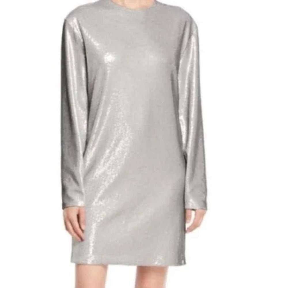 Ralph Lauren purple label Silver Sequin Dress